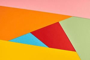 Multicolored abstract paper background photo