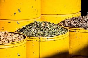 Spices in market photo