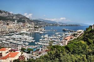 A view of Monaco Harbour photo