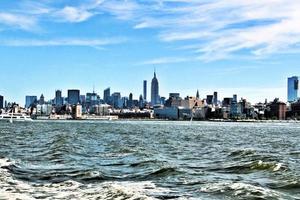 A view of New York from the Hudson River photo