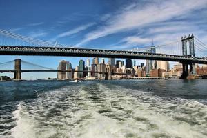 A view of New York from the Hudson River photo