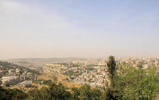 A view of Jerusalem in Israel photo