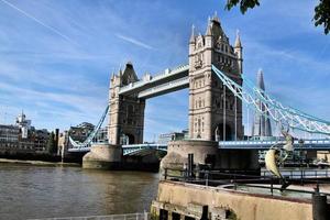 A view of Tower Bridge in London photo