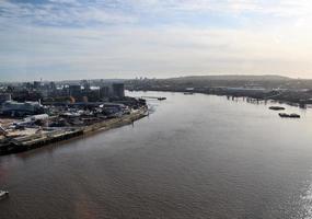 A view of the River Thames in London photo