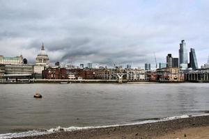 A view of the River Thames in London photo