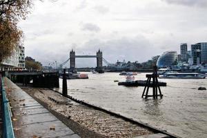 A view of Tower Bridge in London photo