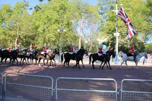 London in the UK in september 2022. A view of the Mall photo