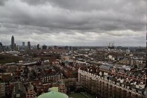 una vista aerea de londres foto