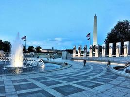 una vista de washington en los estados unidos foto