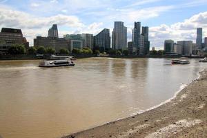 A view of the River Thames in London photo