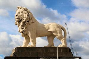 A view of the Southbank Lion photo