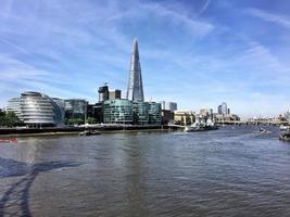 A view of the River Thames near St Pauls Cathedral photo