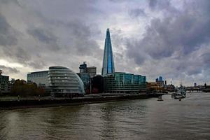 An aerial view of London photo