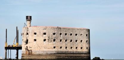 una vista de fort boyard en francia foto