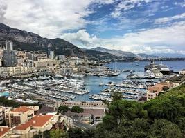 A view of Monaco Harbour photo