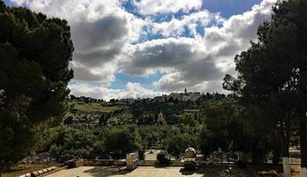 A view of Jerusalem in Israel photo