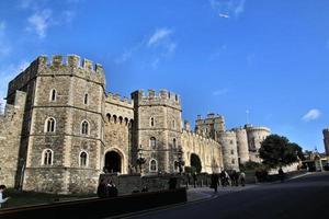 Windsor in the UK in November 2020. A view of Windsor Castle photo