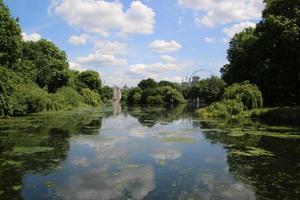 London in the UK in June 2021. A view of St James Park in London photo
