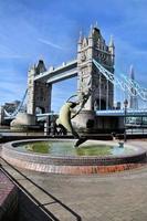 A view of Tower Bridge in London photo