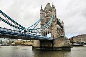A view of the River Thames showing Tower Bridge photo