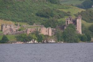 una vista de la campiña escocesa cerca de stirling foto