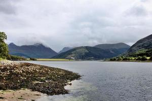 A view of the Scottish Countryside near Stirling photo