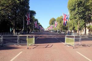 London in the UK in september 2022. A view of the Mall photo