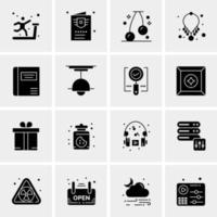 16 Universal Business Icons Vector Creative Icon Illustration to use in web and Mobile Related project