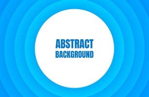 Abstract Blue Gradient Circle Background. Backdrop Template with Copy Space for Banner, Advertising, and Web Design Concepts. Simple, Modern, and Trendy Wallpaper. Free Graphic Vector Illustration.