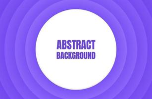 Abstract Purple Gradient Circle Background. Backdrop Template with Copy Space for Banner, Advertising, and Web Design Concepts. Simple, Modern, and Trendy Wallpaper. Free Graphic Vector Illustration.