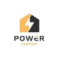 power company logo design template inspiration vector