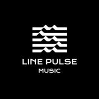 Letter S line pulse logo design template inspiration vector