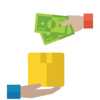 pago de bacalao de moda vector