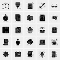 25 Universal Business Icons Vector Creative Icon Illustration to use in web and Mobile Related project