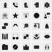 25 Universal Business Icons Vector Creative Icon Illustration to use in web and Mobile Related project