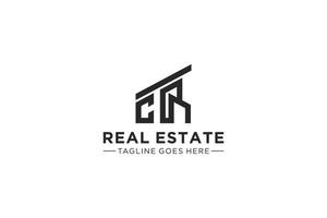 Letter C for Real Estate Remodeling Logo. Construction Architecture Building Logo Design Template Element. vector