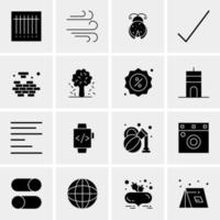 16 Universal Business Icons Vector Creative Icon Illustration to use in web and Mobile Related project