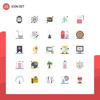 25 Creative Icons Modern Signs and Symbols of beverage steaming world globe ironing ramadan Editable Vector Design Elements