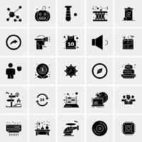 25 Universal Business Icons Vector Creative Icon Illustration to use in web and Mobile Related project