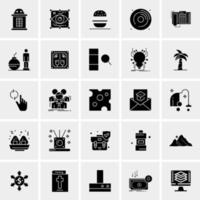 25 Universal Business Icons Vector Creative Icon Illustration to use in web and Mobile Related project