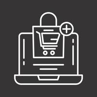 icono de vector de compra