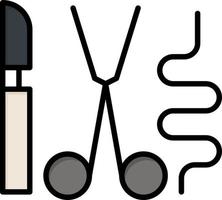 Instruments Surgery Tools Medical  Flat Color Icon Vector icon banner Template