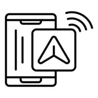 Remote Customer Support Line Icon vector