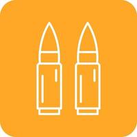Bullets Line Round Corner Background Icons vector