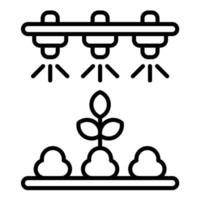 Sprinkler Line Icon vector