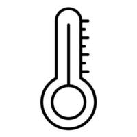 Temperature Line Icon vector