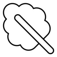 Spinach Line Icon vector