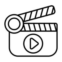 Movie Line Icon vector