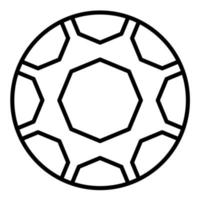 Football Line Icon vector