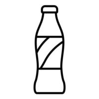 Soda Line Icon vector